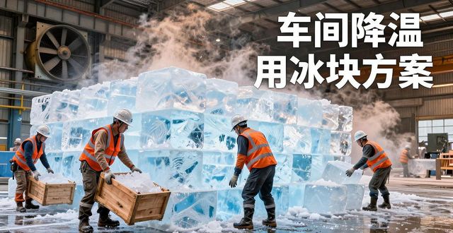 车间降温用冰块靠谱吗？石景山高温车间冰墙方案实测
